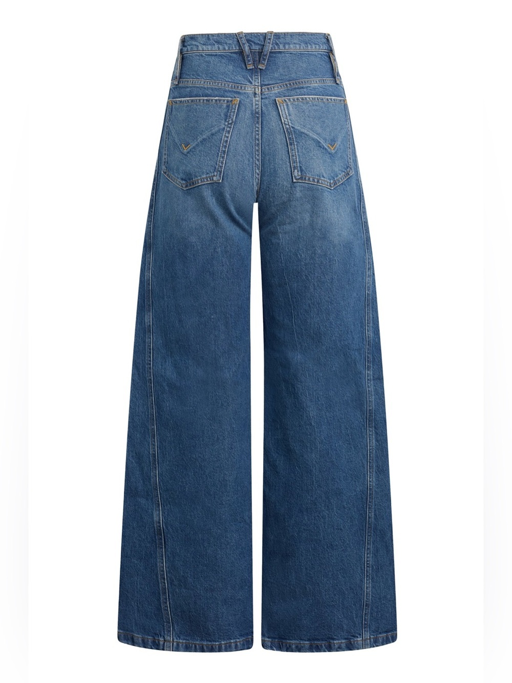 Black Wash Hudson Wide Leg Jeans Size 4 NWT